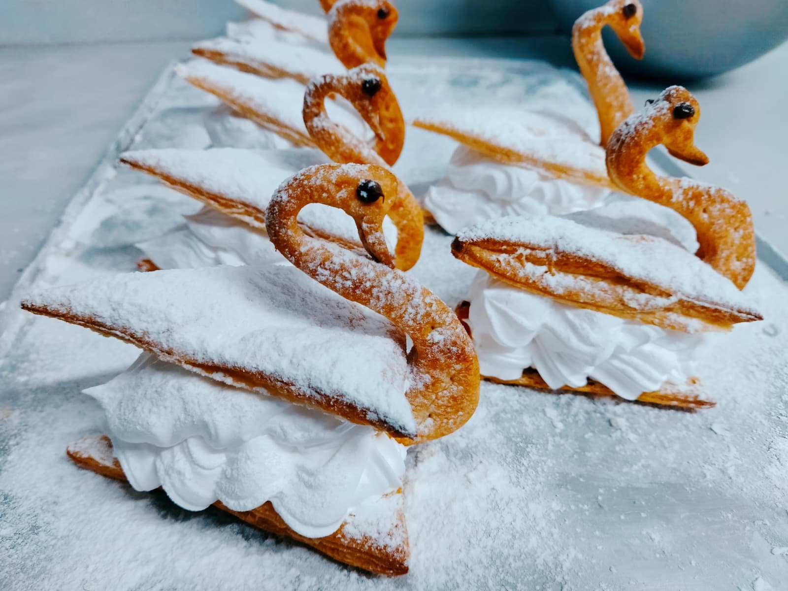 Milhoja cisne — Elaboración especial